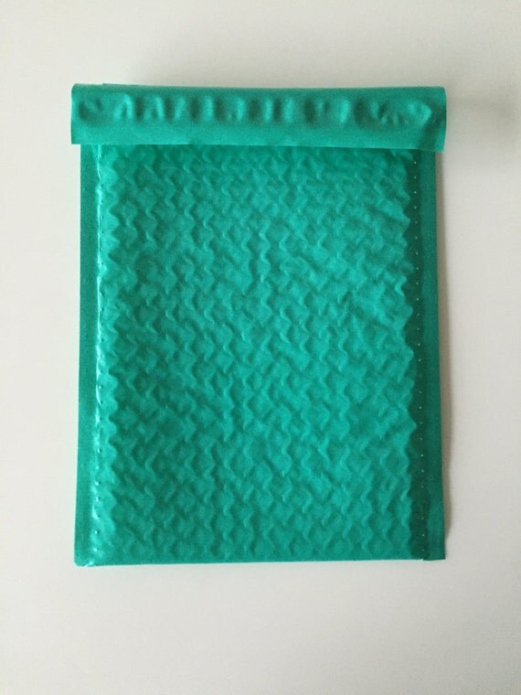 20 Teal 6x9 Bubble Mailers Padded Envelopes Teal By Paperandrock