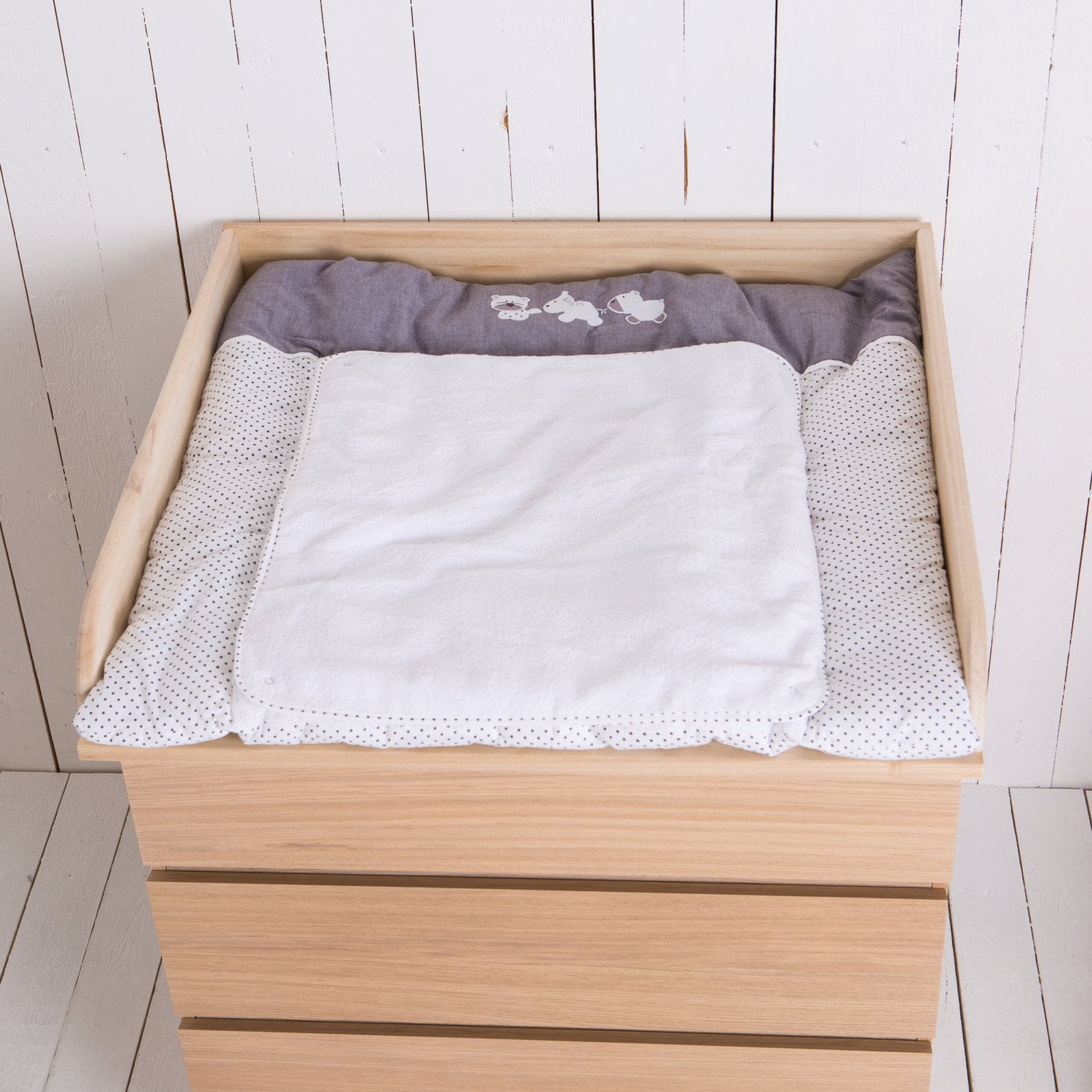 NEW Natural wood Changing unit table top Cot Top for IKEA