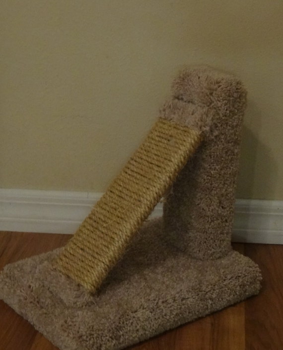 Angle Cat Scratcher Kitty Scratcher Cat House Condo Tree