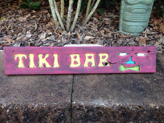 Tiki Bar Sign