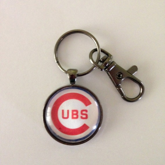 Chicago Cubs Keychain by SportzNutty on Etsy