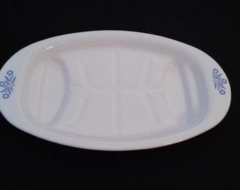 Corning Ware Cornflower Oval Platter