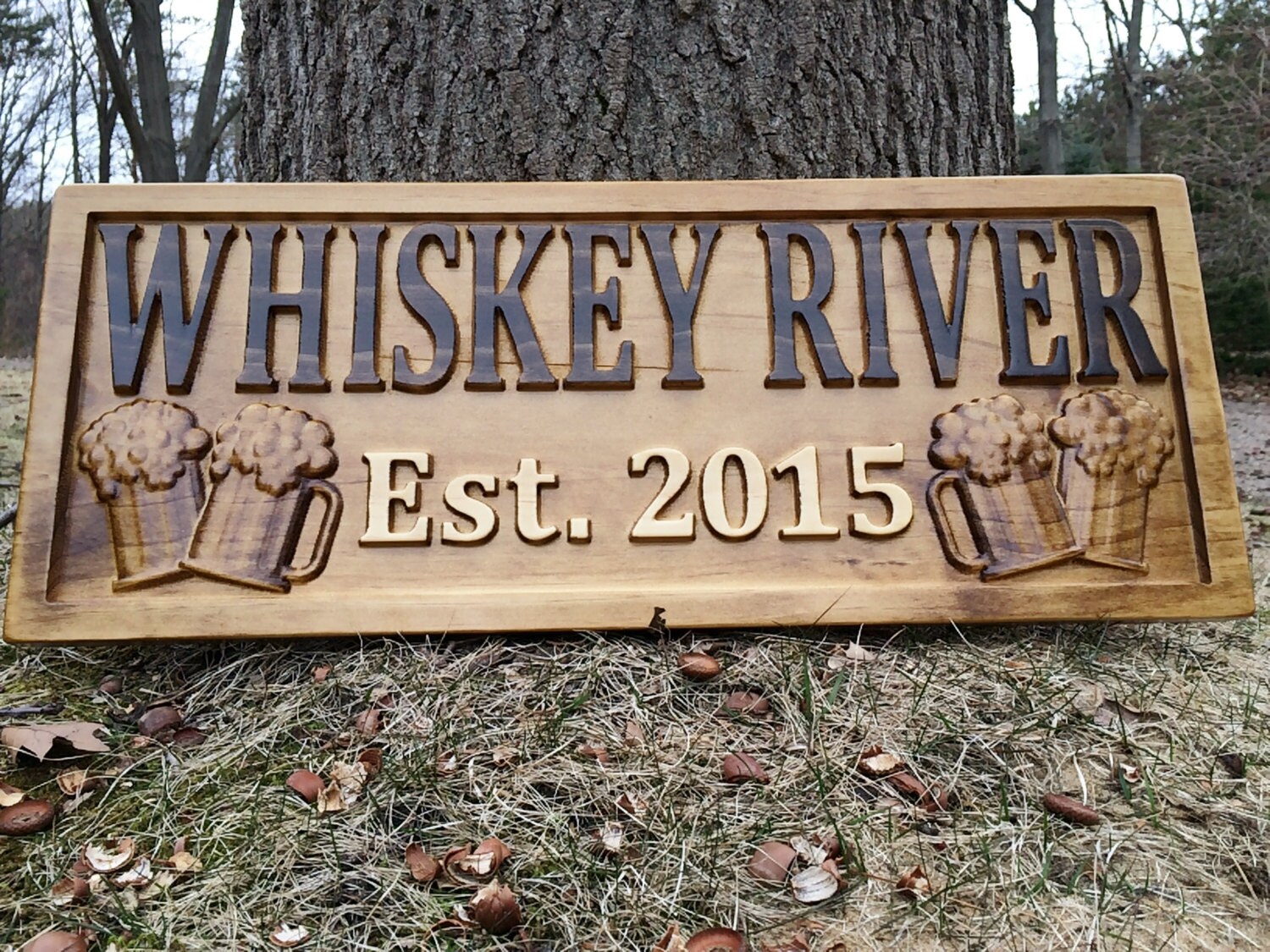 custom home bar signs