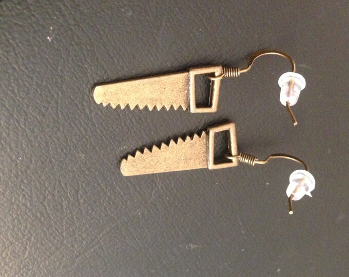 Saw Earrings