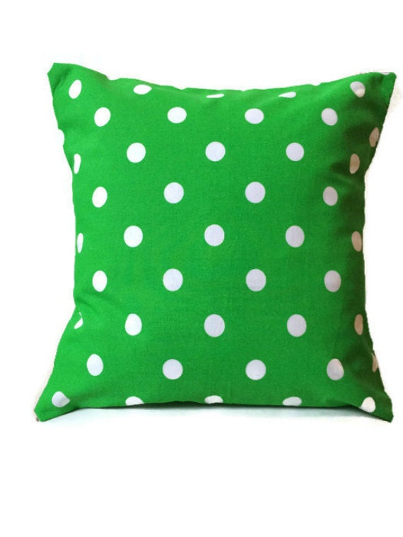 green pillow cases