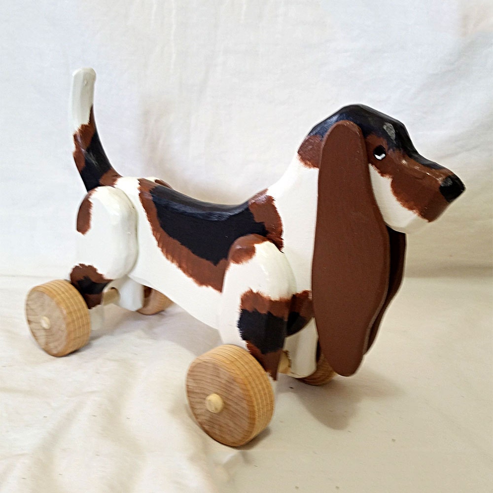 basset hound cuddly toy