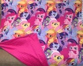 Items similar to My Little Pony Blanket on Etsy