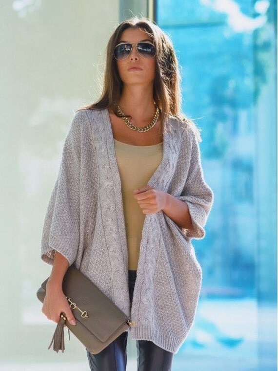 Stylish cardigan. Winter Autumn cardigan. Every day cardigan.