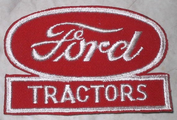Ford tractor embroidery patches #7
