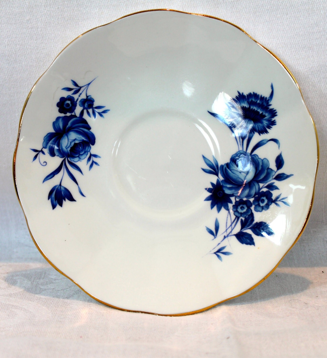 Vintage Elizabethan Fine Bone China Saucer Made in by home621goods