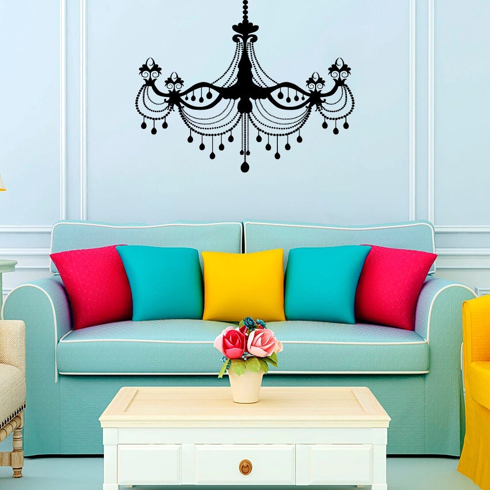  Chandelier  Wall  Decal  Vinyl Sticker  Decals  Art  by 