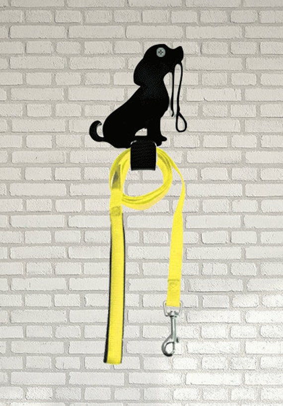 Dog leash holder Dog Leash Hanger Pick Your Color by mysheyne