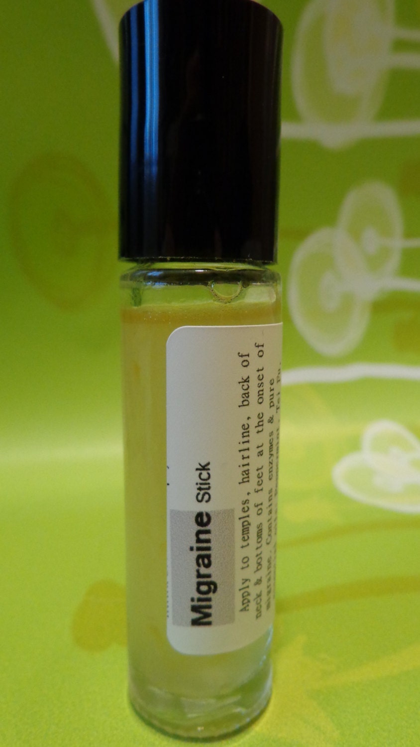 MIGRAINE Relief Stick by PhysicFusion on Etsy