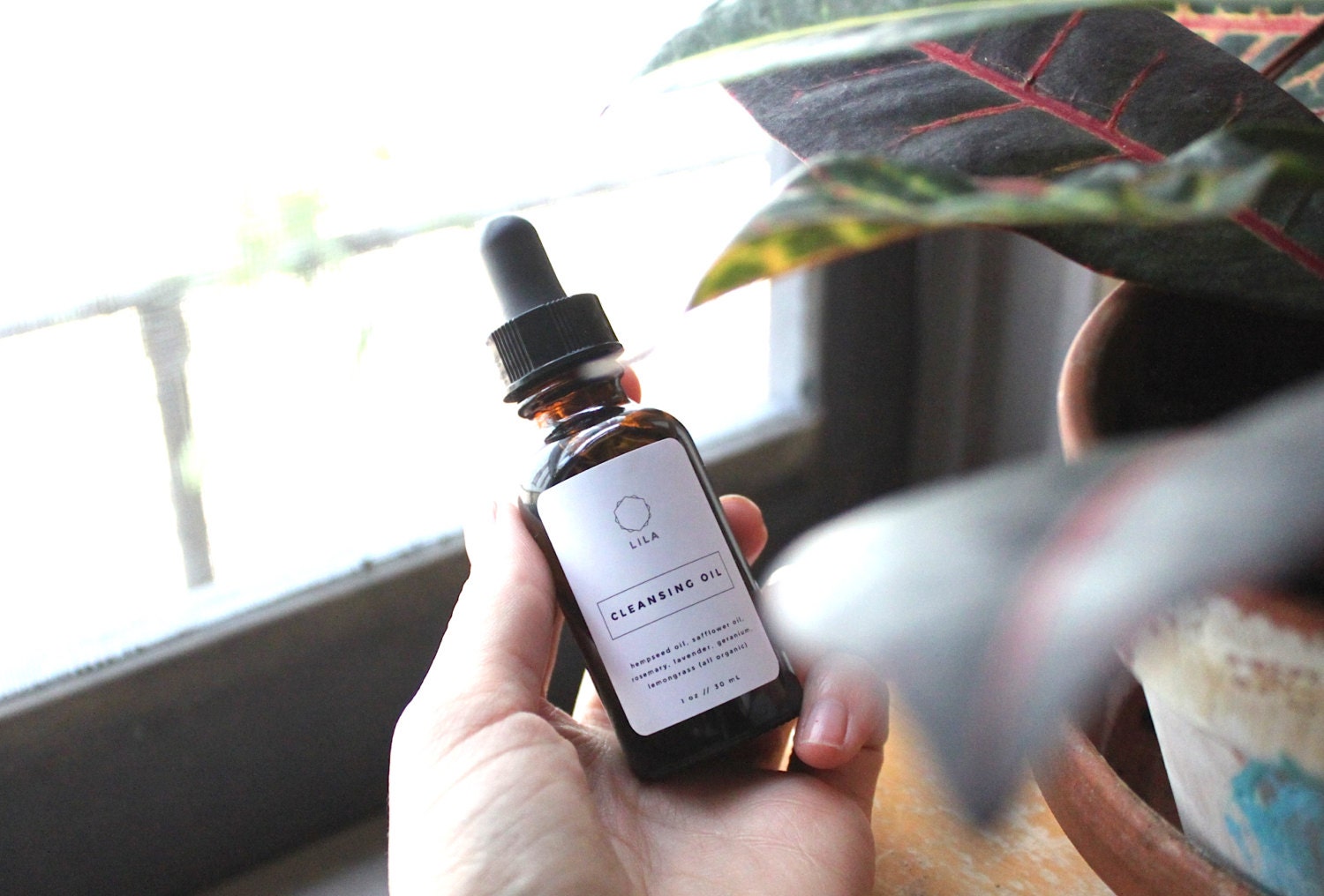 Facial Cleansing Oil // Makeup Remover Vegan Organic