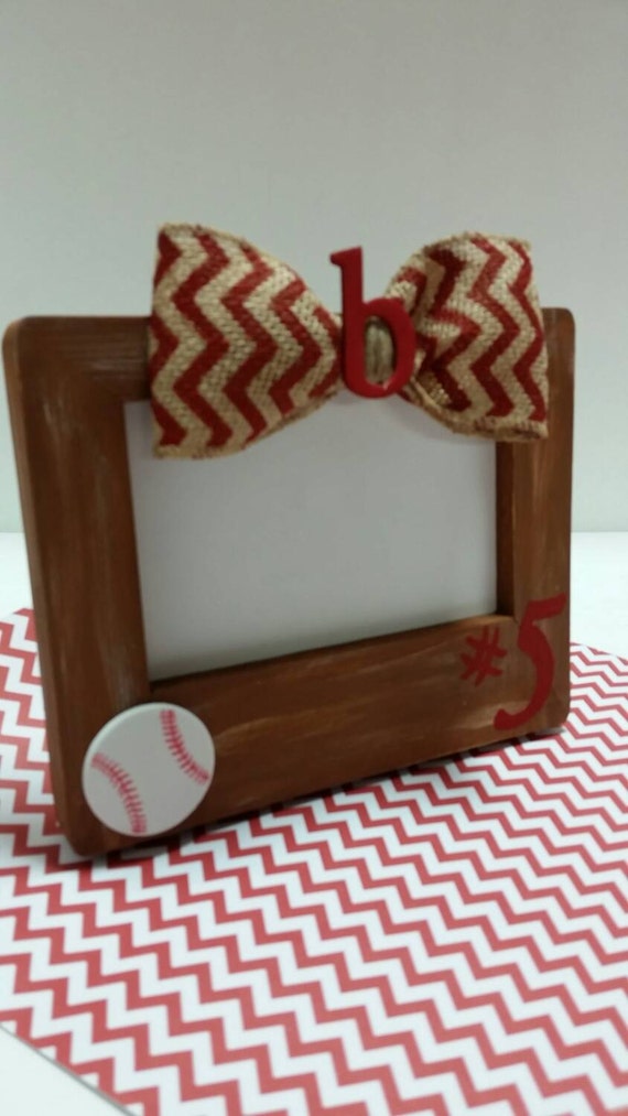 Items similar to Baseball Picture Frame Sports Frame Team Picture Frame