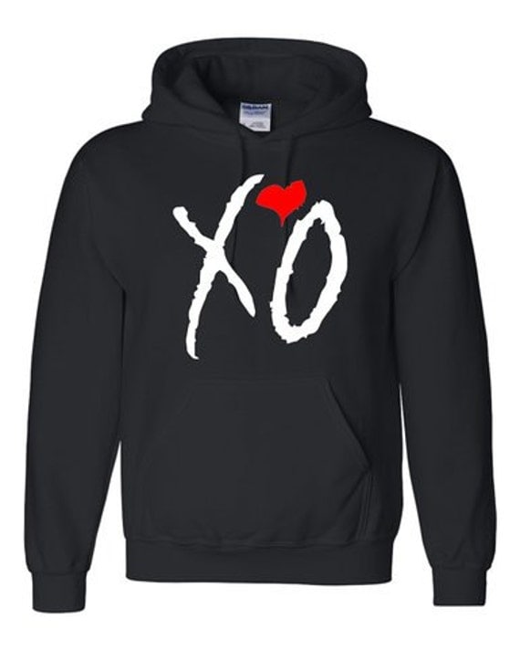 xo hoodie hooded sweatshirt concert hoodies the weeknd drake ...