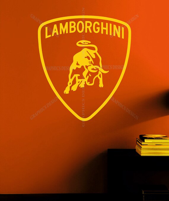 Lamborghini Decorative Vinyl Wall Sticker Decal by StickersDESIGN