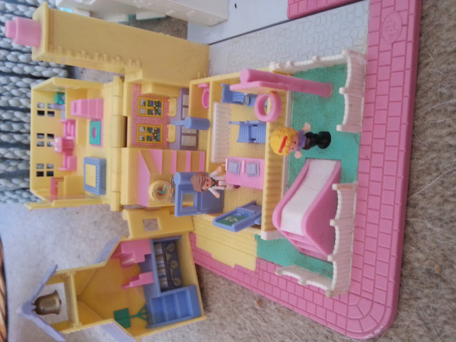 Original Polly Pockets with original figures by RoseyHippos