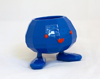 Oddish Planter Pokemon Planter 3D Printed Pot Pokemon Go Bulbasaur Planter Bulbasaur Pot Pikatchu Gameroom Decor Video Games Art Geeky Gift