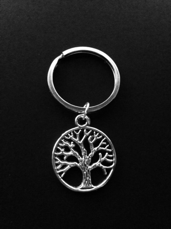 Tree of Life Key Chain Key Ring by DalylaDesigns on Etsy