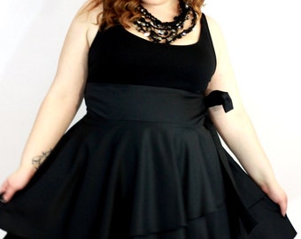 Plus Size Tiered Plus Size Clothing Wrap Skirt ( 2 - 24 )
