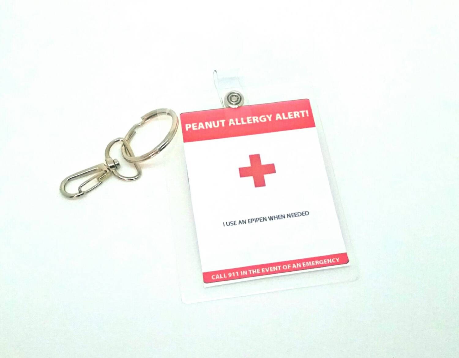 Allergy Alert Badge Medical Alert Allergy by TheOwlandTheFirefly