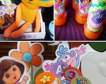 Dora the Explorer Birthday | Dora the Explorer Party | Dora the Explorer Party Printable | Dora the Explorer Decorations | Dora Printable