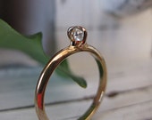 Pink diamond ring size 6