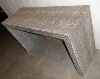 Custom Built Waterfall Parson's Console Table - Design Your OWN