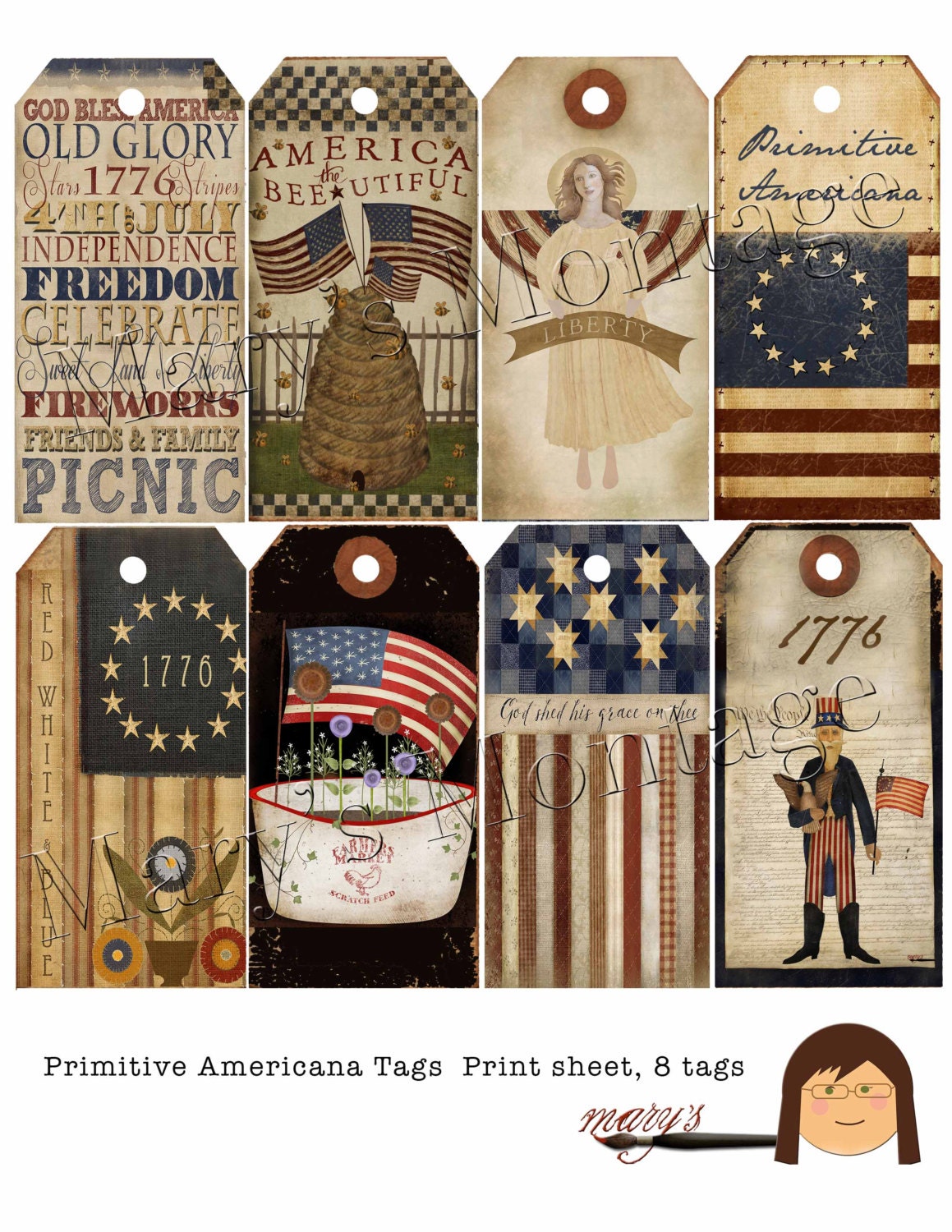 primitive-americana-print-sheet-8-tags-printable-download