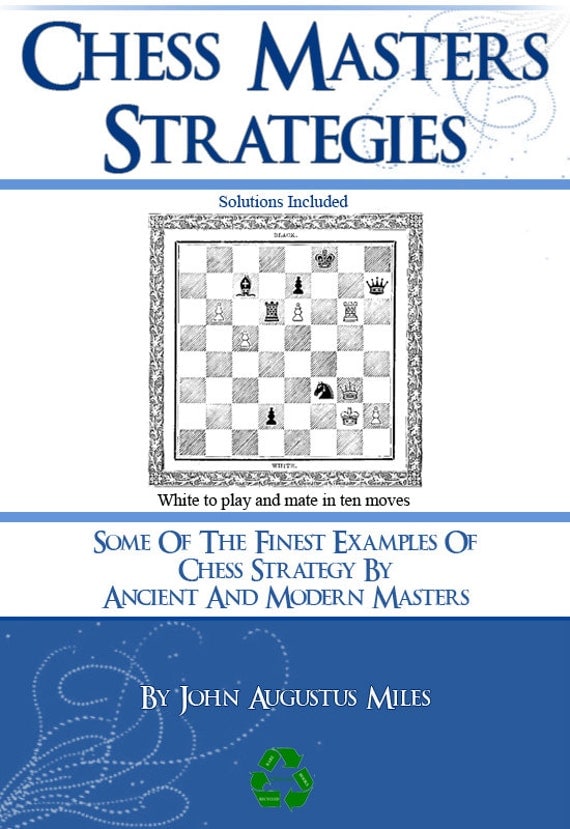 Chess Masters Strategies RARE Strategy Examples Book 446 pages