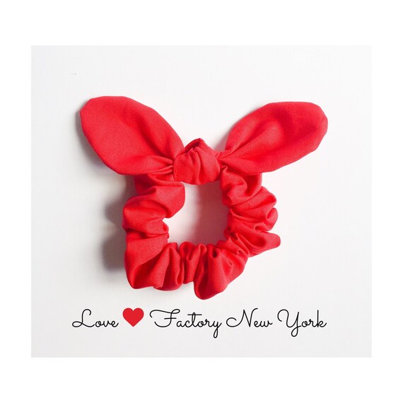 Bunny ear Bow Hair Scrunchie Chou Chou passion by Bunny ear Bow Hair Scrunchie Chou Chou passion by