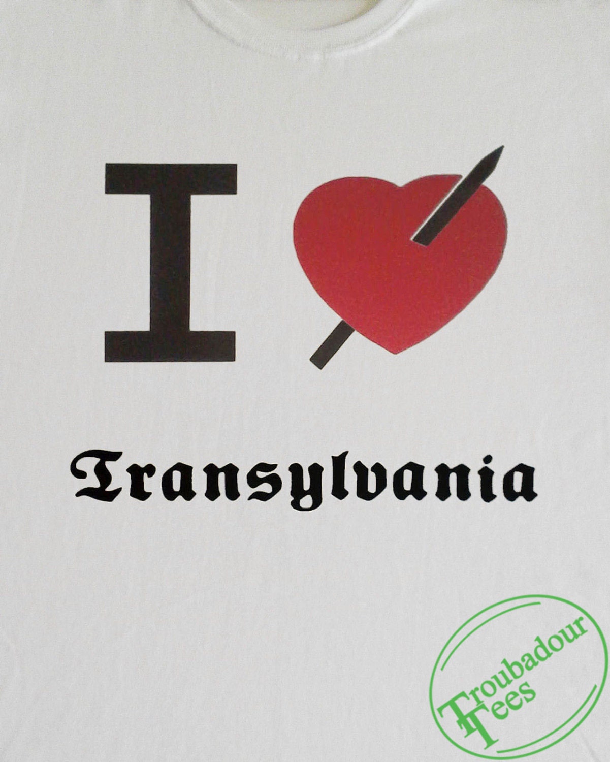 i love transylvania shirt dead