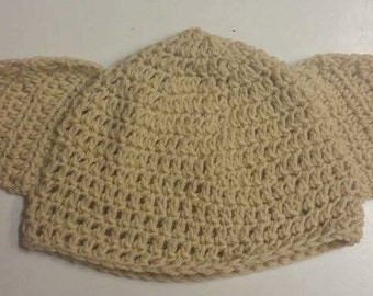 Harry potter INSPIRED, house elf, dobby, kreacher, crocheted, halloween costume, beanie, hat, (All sizes available)