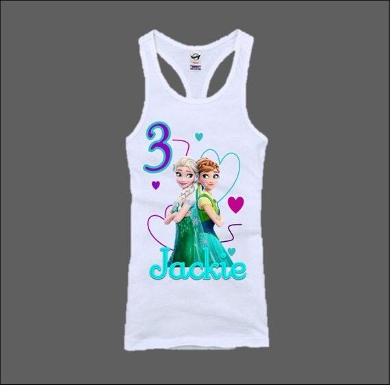 Frozen Birthday Shirt Frozen Fever Shirt Frozen Tank Top