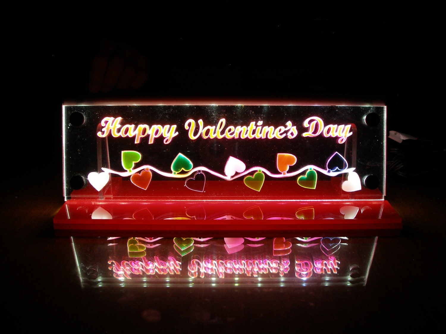 Valentine's Day LED lighted decoration room mood light