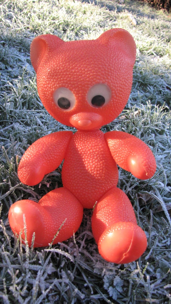 teddy bear plastic toy