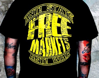 Anonymous Mask T-Shirt - Guy Fawkes V for Vendetta Disobey Hacker - S to 2XL