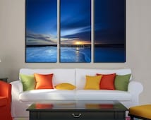 Popular items for 3 panel wall art on Etsy