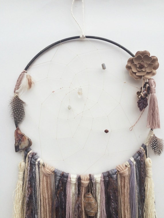 Dream Catcher Bohemian Gypsy Decor Large by DreamRaes on Etsy