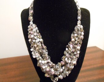 Trellis Necklace / Crochet Necklace Item No. 29