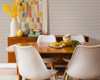 Sticker Mural, Repositionable Wallpaper, Repositionable Wall Decals, Repositionable Decal, Vintage Wallpaper, Vintage Wall Art, Wall, C029