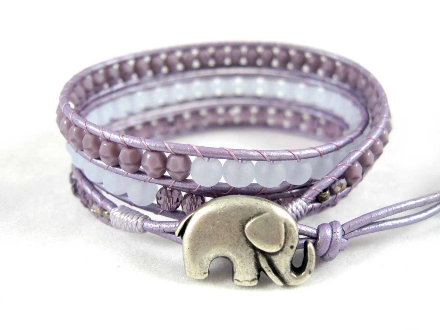 purple elephant bracelet