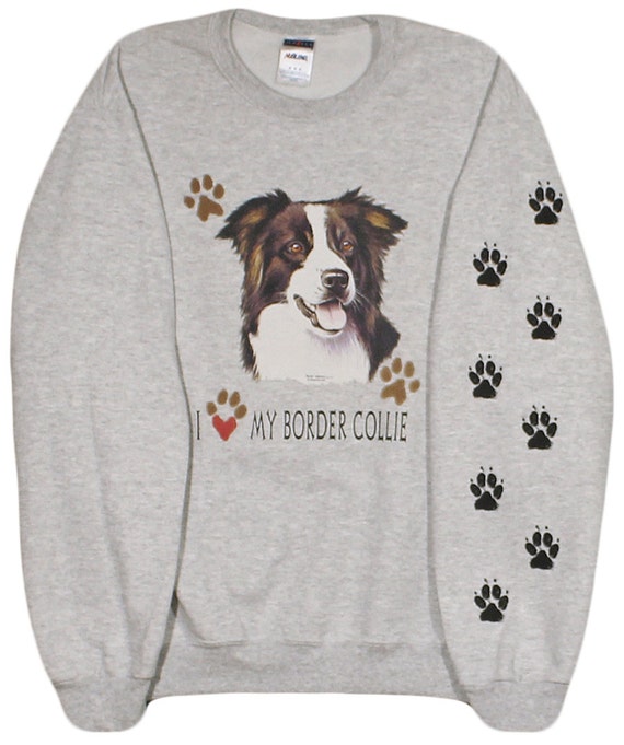 bearded collie sweatshirt