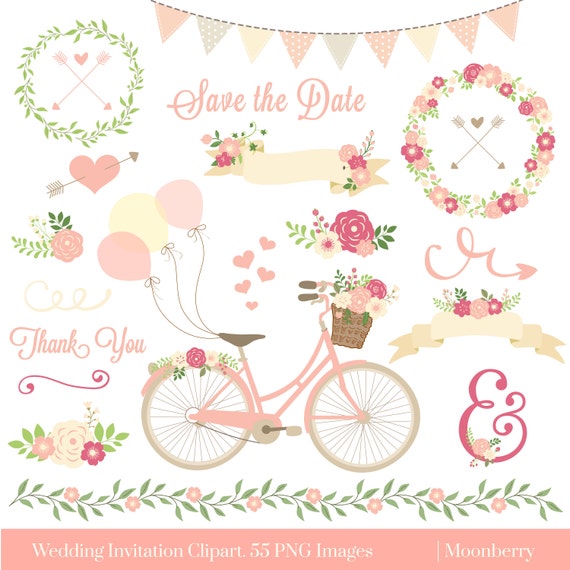 flower clipart for wedding invitations - photo #7