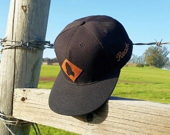 ROCKET SHIP - Black Snapback Hat