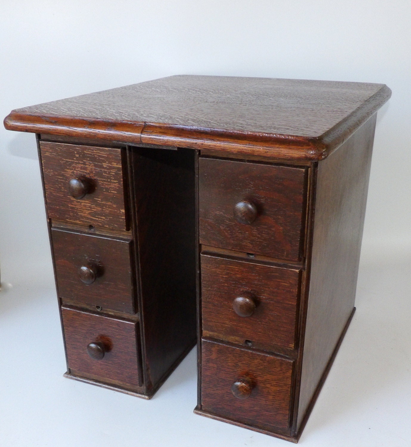 Sewing Cabinet Upcycled Singer Machine by MakingMidCenturyMod
