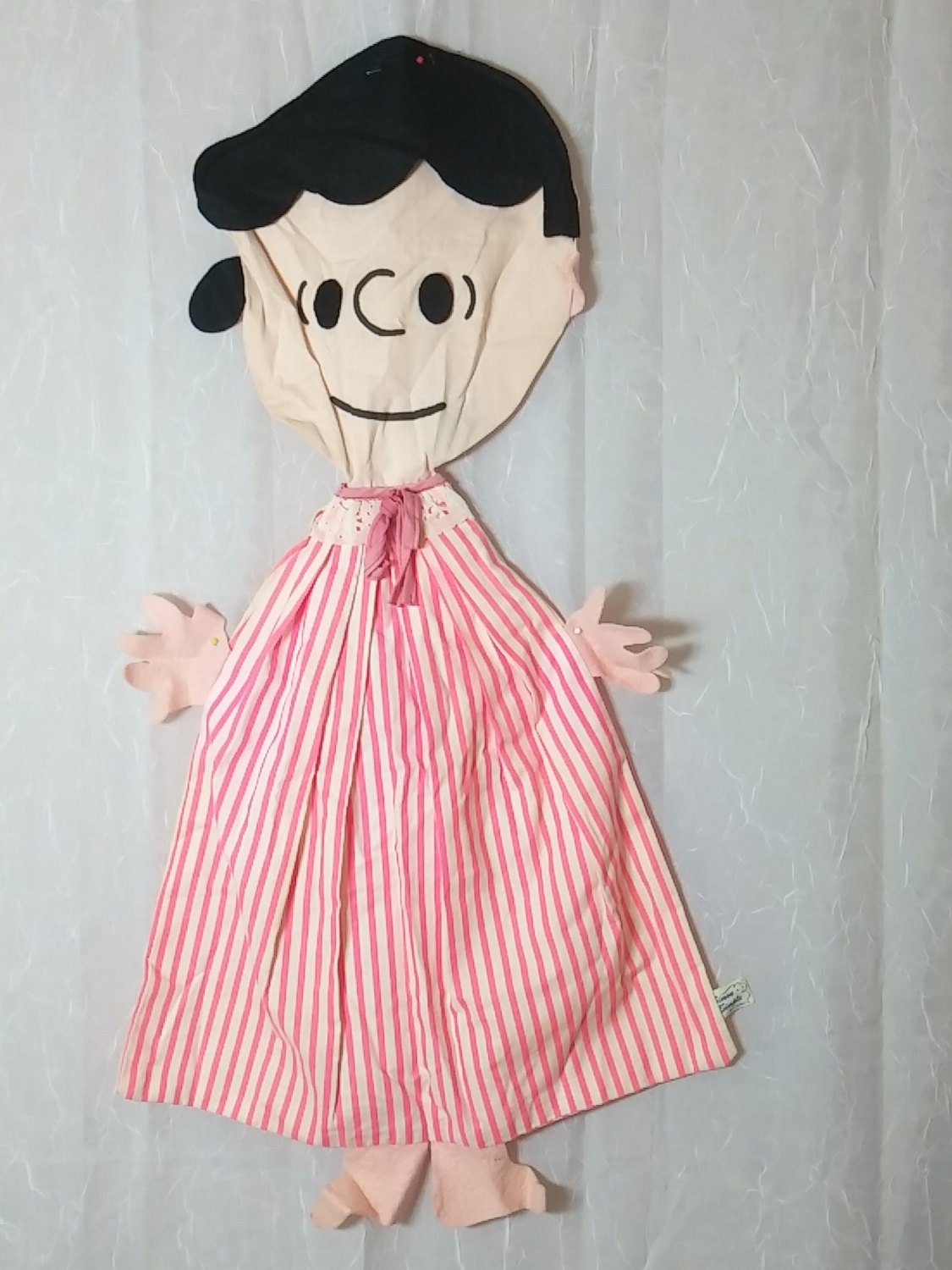 Vintage Peanuts Laundry Bag Lucy By Simon Simple Originals 1969