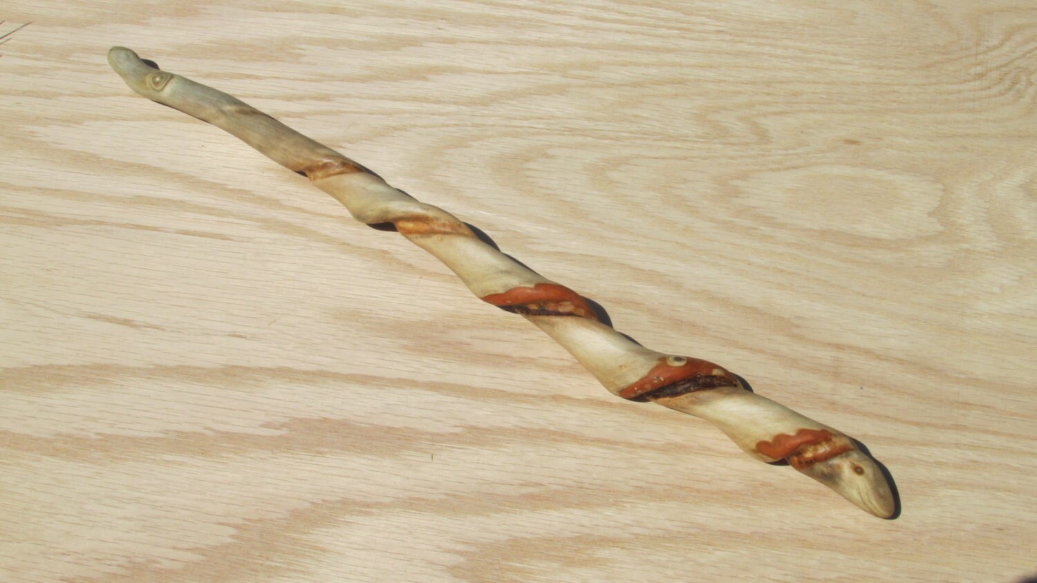 Naturally Twisted Black Birch Wood Magic Wand. by aTouchTwisted
