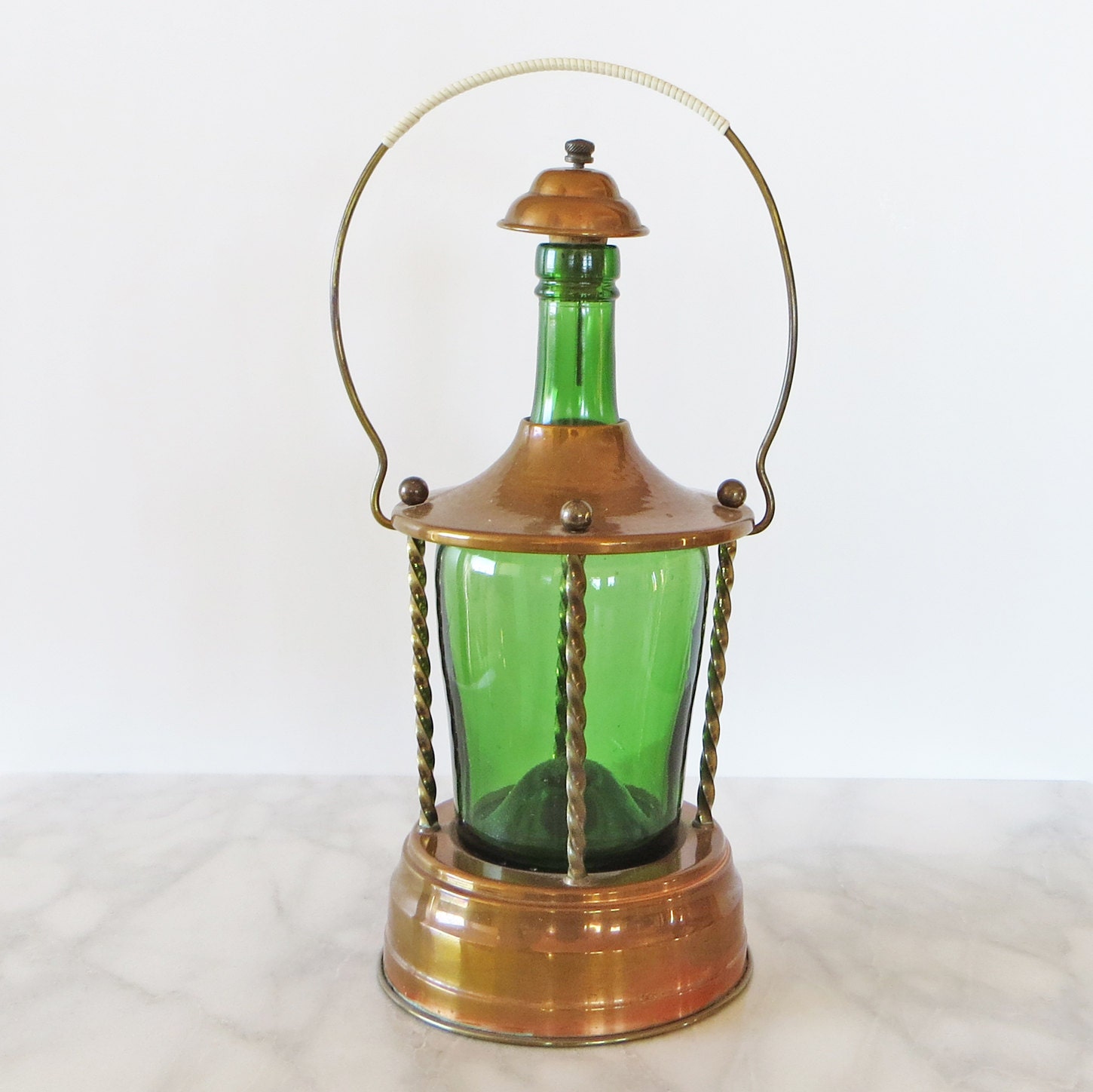 Vintage Music Box Decanter Musical Decanter Bohemian Decor